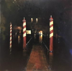 A. Patrisi Venice by night cm 80x80 A. Patrisi Venice by night cm 80x80