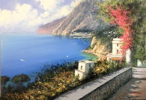 P.Esposito -Sorrento terrace cm 70x100 P.Esposito -Sorrento terrace cm 70x100