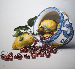 104 - COMPOSIZIONE CILIEGIE E LIMONI 104 - COMPOSIZIONE CILIEGIE E LIMONI